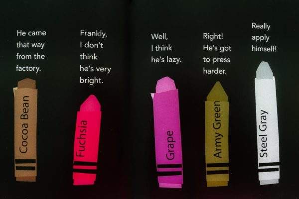 crayons talking to each other