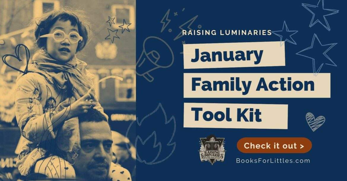 Raising Luminaries January Family Action Toolkit banner